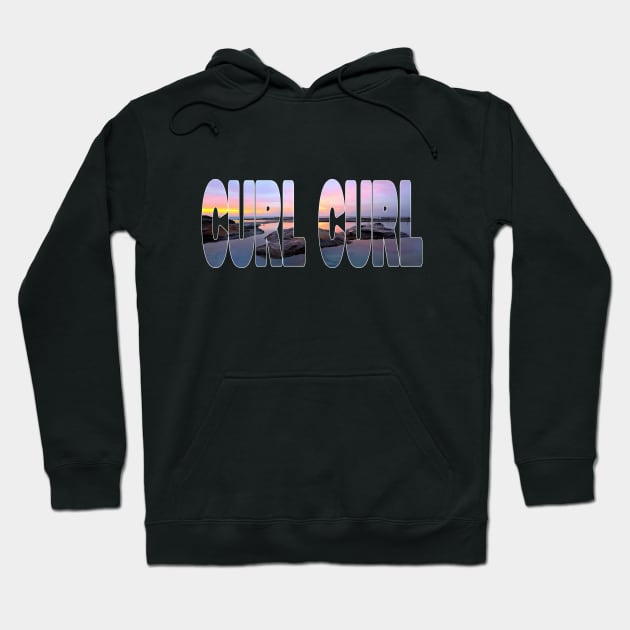 CURL CURL - Sydney Australia Stunning Sunrise Hoodie by TouristMerch